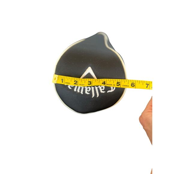 CALLAWAY GENERIC DRIVER UNIVERSAL HEAD COVER GOLF BLACK AND WHITE - Picture 5 of 6